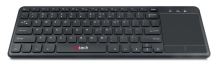 C-TECH Bezdrátová klávesnice s touchpadem WLTK-01 černá, USB (1)