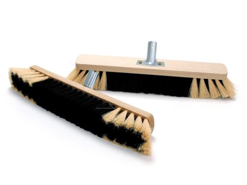 SMETÁK DŘEVĚNÝ 40cm s kováním, na hůl