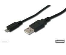 PremiumCord Kabel micro USB, A-B 1m