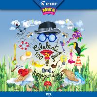 Pilot FriXion Clicker modrý  0,7 mm MIKA EDICE (4)