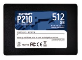 PATRIOT P210/512 GB/SSD/2.5"/SATA/3R