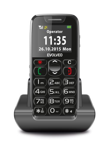 EVOLVEO EasyPhone, mobilní telefon pro seniory