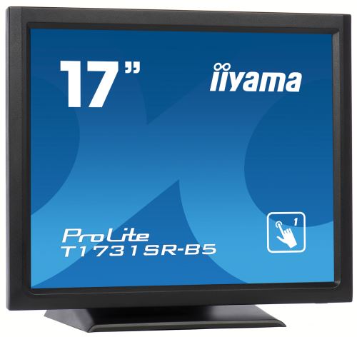 17" iiyama T1731SR-B5 - TN,SXGA,5ms,250cd/m2, 1000:1,5:4,VGA,HDMI,DP,USB,repro.