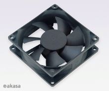 přídavný ventilátor Akasa 80x80x25 black OEM