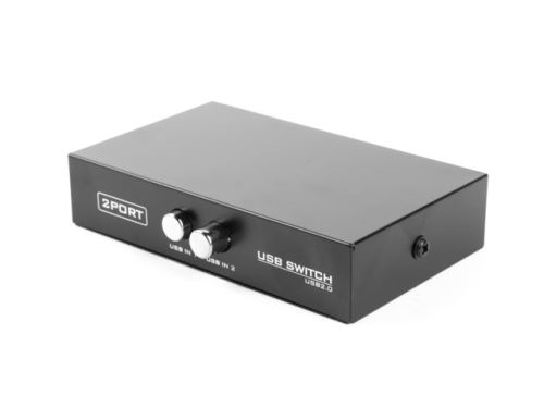 GEMBIRD Datový přepínač  2:1 manual USB