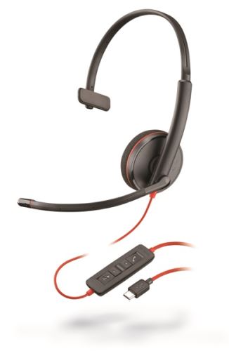 Plantronics Blackwire C3210, Mono, USB-C