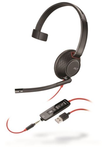 Plantronics Blackwire C5210, Mono, USB/Jack, MS