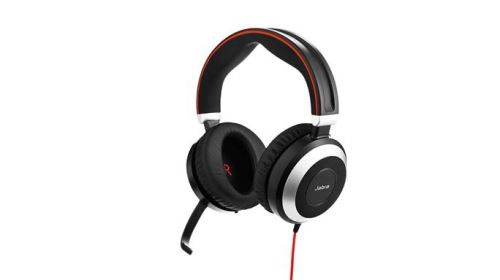 Jabra Evolve 80, Duo, USB/Jack, MS