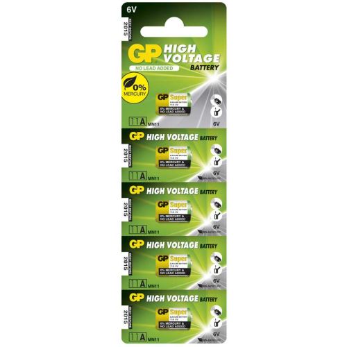 Alkalická Baterie GP 5x 11A