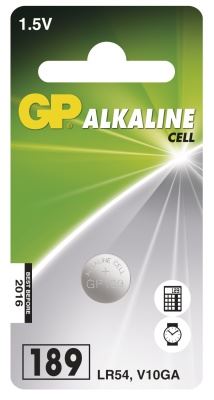 Alkalická knoflíková baterie GP LR54 (189)