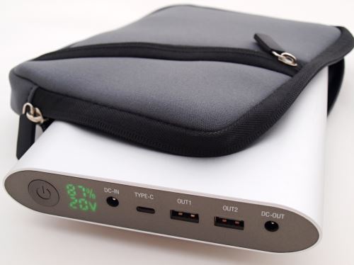 VIKING, Notebook powerbank Smartech QC3.0 II 40000mAh, Šedá