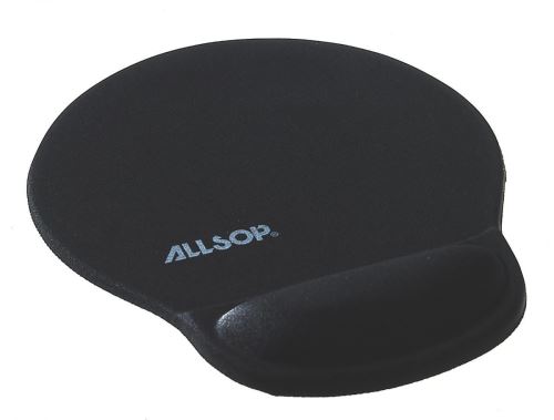 Allsop Gelová podložka pod myš černá