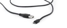 Kabel CABLEXPERT MicroUSB oboustranný univerzální konektor, 1,8m, černý Kabel CABLEXPERT MicroUSB oboustranný univerzální konektor, 1,8m, černý