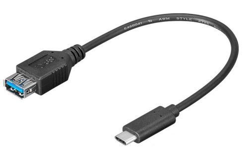 PremiumCord Adaptér USB-C - USB 3.0 A (F), 0,2 m