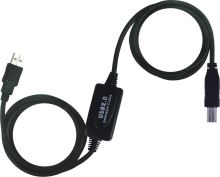 PremiumCord USB 2.0 repeater a propojovací kabel A/M-B/M 10m PremiumCord USB 2.0 repeater a propojovací kabel A/M-B/M 10m