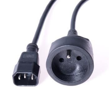 PremiumCord prodlužovací přívod 230V, C14,délka 2m