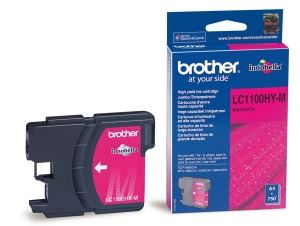 Brother LC-1100HYM, purpurová, inkoustová cartridge, originál