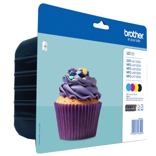 Brother LC-123VALBP (inkoust multipack- BK+CMY)