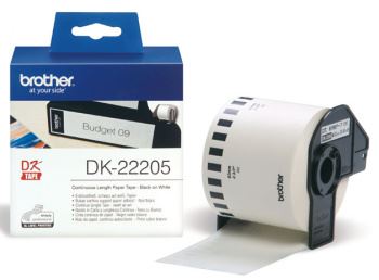 Brother DK-22205 (papírová role, 62mm x 38,48m)