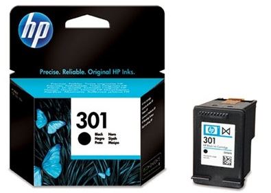 HP 301, CH561EE, černá, inkoustová náplň, originál
