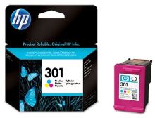 HP 301, CH562EE, barevná, inkoustová náplň