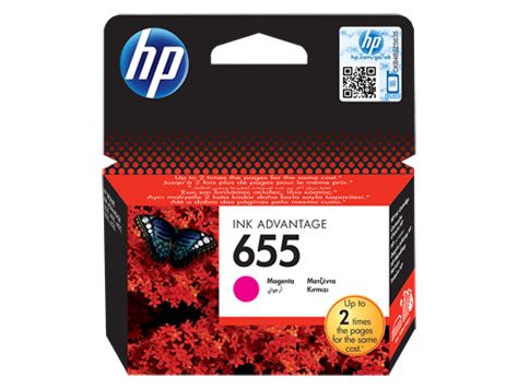HP 655 purpurová inkoustová kazeta, CZ111AE