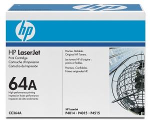 HP CC364A, černý originální toner