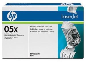 HP CE505X, černý, originální toner