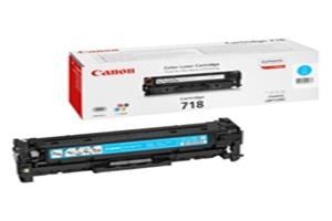 Canon CRG-718C, azurový, originální toner