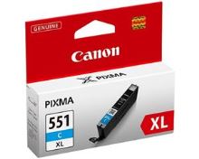Canon CLI-551 XL C, azurová velká