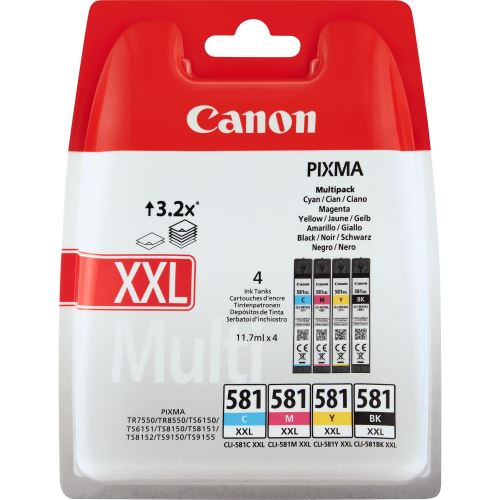 Canon INK CLI-581XXL C/M/Y/BK MULTI BL