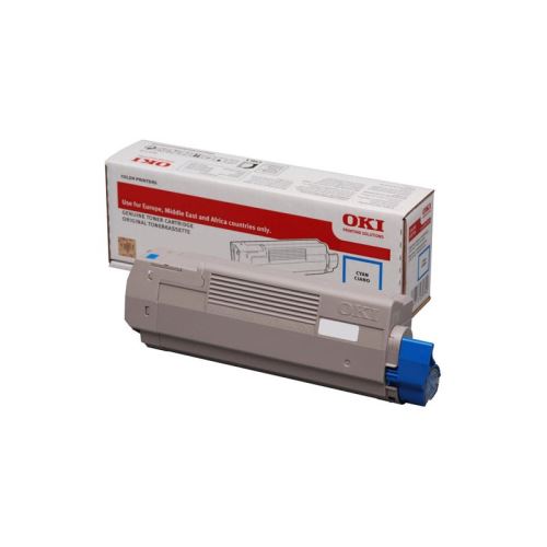 OKI toner azurový do C532/MC573 (6 000 stránek)
