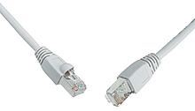 Patch kabel CAT5E UTP PVC 3m šedý snag-proof