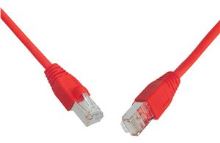 Patch kabel CAT6 SFTP PVC 1m červený