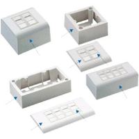 STP 2xRJ45 zásuvka Cat5e (pod i nad omítku)