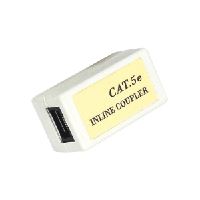 Spojka 2 x RJ45 UTP BOX Cat5e (2*keystone)