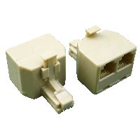 DATACOM Rozdvojka UTP CAT5E  3xRJ45 (8p8c-1M/2F)