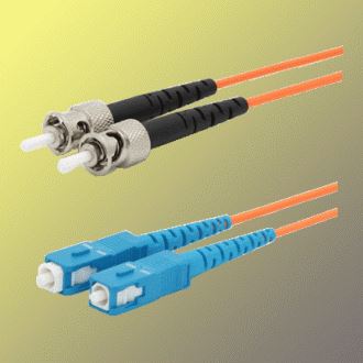 Optický patchkabel duplex ST-SC 62,5/125 um MM,10m