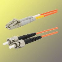 Optický patchkabel duplex LC-ST 62,5/125 µm MM,5m