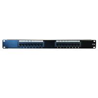 Patch panel 16p.,UTP, Cat5e,1U,19", LSA Krone