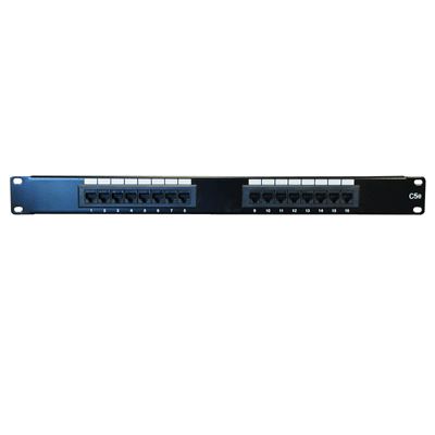 Patch panel 16p.,UTP, Cat5e,1U,19", LSA Krone