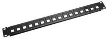 19" Neosazený Patch panel 16 port