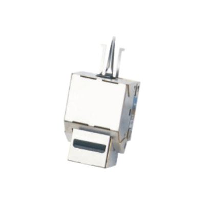 Keystone CAT6  STP silver dual-mini