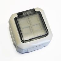 UTP 2xRJ45 zásuvka Cat5e venkovní IP54