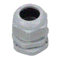 DATACOM Kabelová průchodka PG9 (4 - 8 mm) šedá