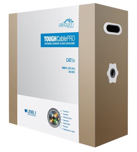 UBNT Tough Cable TC-Pro, FTP venkovní Cat5e, 305m