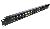 POE pasiv. Patch panel 19" UTP cat.5 12p 1U Black POE pasiv. Patch panel 19" UTP cat.5 12p 1U Black