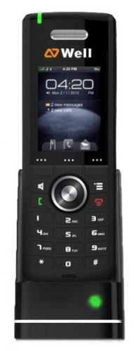 WELL RTX8630 IP DECT sluchátko, 2“ TFT LCD, 3 tl
