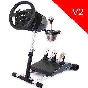 Wheel Stand Pro DELUXE V2, stojan na volant a pedály pro Thrustmaster T300RS, TX, TMX, T15