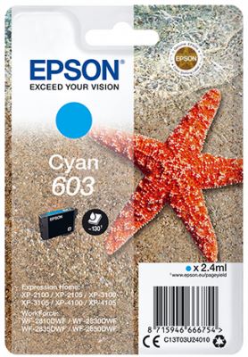 Epson singlepack, Cyan 603